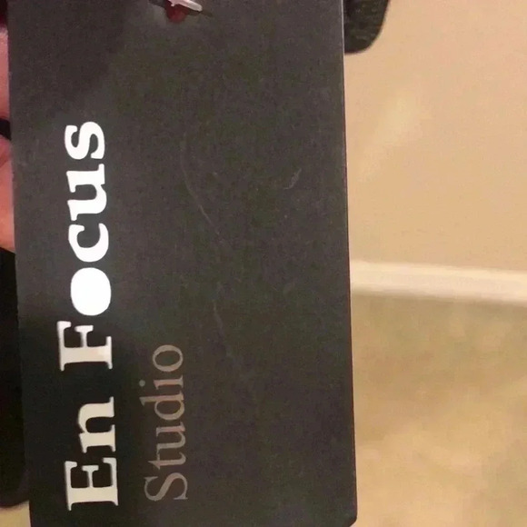 NWT En Focus Studio Mesh Long Sleeve Midi Dress w/Peephole Back-Size 12 - Picture 10 of 11